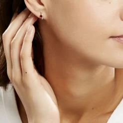 Histoire d'Or Bijoux D'oreilles Emotion Diamant