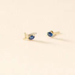 Histoire d'Or Bijoux D'oreilles Emotion Diamant