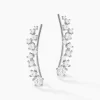 Histoire d'Or Bijoux D¿oreilles Grimpants Enza Argent Blanc Oxyde De Zirconium