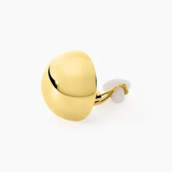Bijoux D'oreilles Perles Solaires Acier Jaune-Histoire d'Or Sale