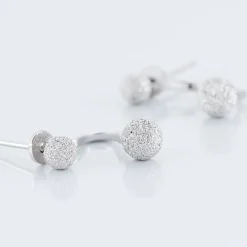 Histoire d'Or Bijoux D'oreilles Rosely Argent Blanc