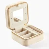 Histoire d'Or Boite à Bijou Tissu Beige