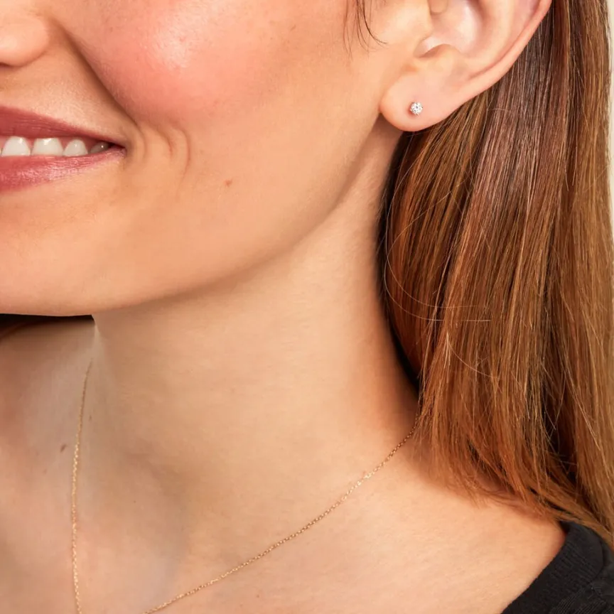 Boucle D'oreille Puce Unitaire Victoria-Histoire d'Or Hot