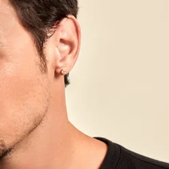 Boucle D'oreille Puce Unitaire Adam De Zirconium-Histoire d'Or Sale
