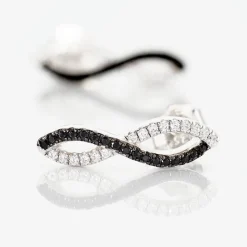 Histoire d'Or Boucles D'oreilles Argent Blanc Prudentia Oxyde De Zirconium