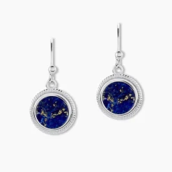 Histoire d'Or Boucles D'oreilles Argent Zea Lapis Lazulis