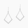 Histoire d'Or Boucles D'oreilles Argent Blanc  Lakia