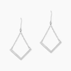 Histoire d'Or Boucles D'oreilles Argent Blanc  Lakia