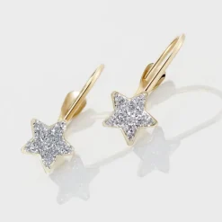 Histoire d'Or Boucles D'oreilles Chirine Or Jaune