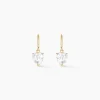 Histoire d'Or Boucles D'oreilles Djimmy Or Jaune Oxyde