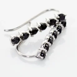 Boucles D'oreilles Grimpantes Gastoun Argent Oxyde-Histoire d'Or Discount