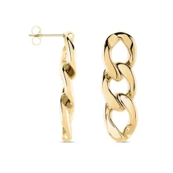 Histoire d'Or Boucles D'oreilles Hera Pendantes Acier Doré