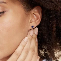 Histoire d'Or Boucles D'oreilles Kelvyn Argent Blanc Oxyde