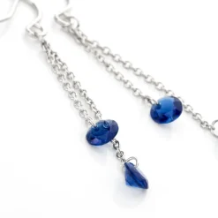 Histoire d'Or Boucles D'oreilles Lidiwine Argent Blanc Oxyde