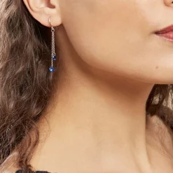 Histoire d'Or Boucles D'oreilles Lidiwine Argent Blanc Oxyde