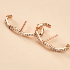 Histoire d'Or Boucles D'oreilles Lowri De Zirconium