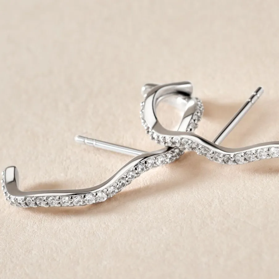 Histoire d'Or Boucles D'oreilles Lowri De Zirconium