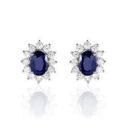 Histoire d'Or Boucles D'oreilles Diamants