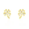 Boucles D'oreilles Or Jaune Verdiane Oxydes-Histoire d'Or Outlet
