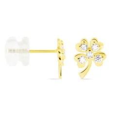 Boucles D'oreilles Or Jaune Verdiane Oxydes-Histoire d'Or Outlet