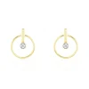 Histoire d'Or Boucles D'oreilles Or Jaune Adrienn Diamants