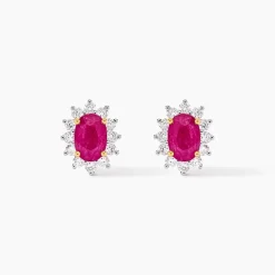 Histoire d'Or Boucles D'oreilles Diamants