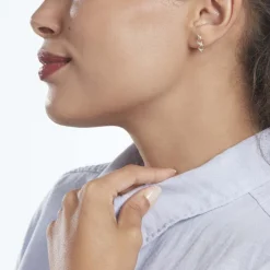 Boucles D'oreilles Or Jaune Serj Oxydes De Zirconium-Histoire d'Or Sale