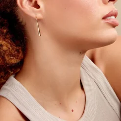 Boucles D'oreilles Pendantes Graham Plaqué Or Jaune-Histoire d'Or Best