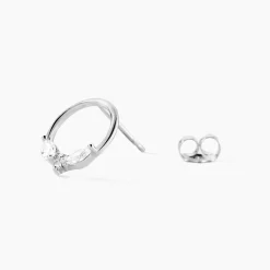 Histoire d'Or Boucles D'oreilles Pendantes Catiane Argent Blanc Oxyde De Zirconium