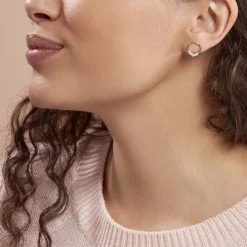 Histoire d'Or Boucles D'oreilles Pendantes Catiane Argent Blanc Oxyde De Zirconium