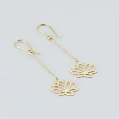 Histoire d'Or Boucles D'oreilles Pendantes Nevia Or Jaune