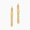 Histoire d'Or Boucles D'Oreilles Pendantes Jerry Or Jaune