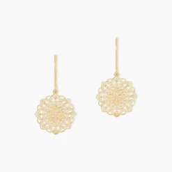 Boucles D'oreilles Pendantes Jovita Or Jaune-Histoire d'Or Sale