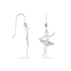 Histoire d'Or Boucles D'oreilles Pendantes Ritej Argent Blanc