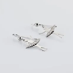 Histoire d'Or Boucles D'oreilles Pendantes Ritej Argent Blanc