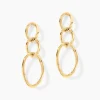 Histoire d'Or Boucles D'Oreilles Pendantes Edmondo Or Jaune