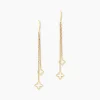 Histoire d'Or Boucles D'Oreilles Pendantes Narendra Or Jaune