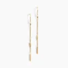 Histoire d'Or Boucles D'oreilles Pendantes Rain Or Jaune