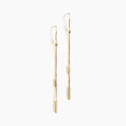 Histoire d'Or Boucles D'oreilles Pendantes Rain Or Jaune