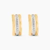 Boucles D'oreilles Pendantes Allyson Or Jaune Oxyde De Zirconium-Histoire d'Or Online