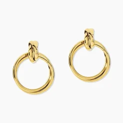 Boucles D'oreilles Pendantes Allobrox Acier Dore-Histoire d'Or Hot
