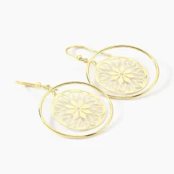 Boucles D'oreilles Pendantes Rosamund Or Jaune-Histoire d'Or Best