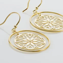 Boucles D'oreilles Pendantes Rosamund Or Jaune-Histoire d'Or Best
