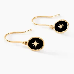 Histoire d'Or Boucles D'oreilles Pendantes Nebuleor Or Jaune
