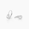 Histoire d'Or Boucles D'oreilles Pendantes Feyza Argent Blanc Oxyde De Zirconium