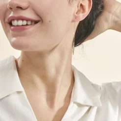 Histoire d'Or Boucles D'oreilles Pendantes Soline Or Jaune