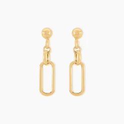Histoire d'Or Boucles D'oreilles Pendantes Escape Or Jaune