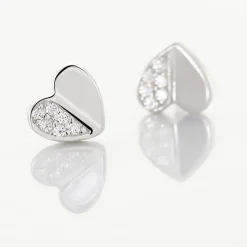 Histoire d'Or Boucles D'oreilles Pendantes Natacha Argent Blanc Oxyde De Zirconium