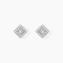 Histoire d'Or Boucles D'oreilles Pendantes Marie-elsa Argent  Oxyde De Zirconium