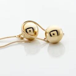 Boucles D'oreilles Pendantes Fidelia Boules Or Jaune-Histoire d'Or Best